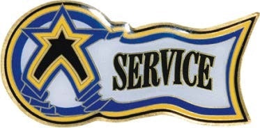 Service Recognition Award Pins