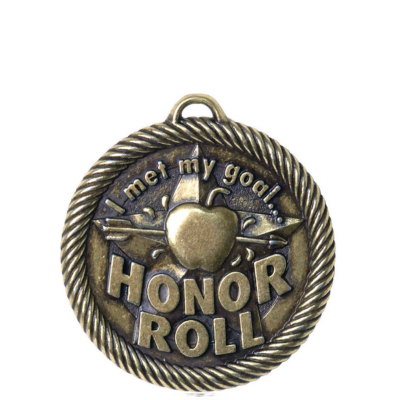 2" Scholastic Medal: Met My Goal Honor Roll