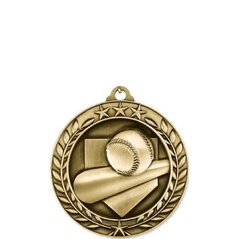 Wreath Antique Medallion - Athletics